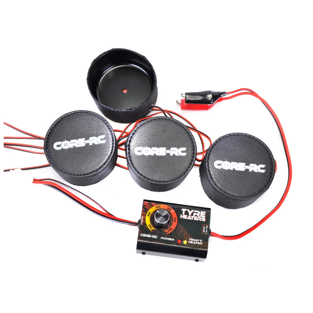Ignite Your Race: 1/10 Touring Car Tyre Warmers - Max Grip, Max Speed!